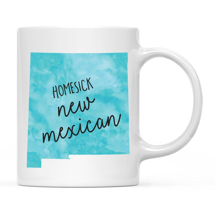 Andaz Press 11oz Black Homesick Watercolor US State Coffee Mug-Set of 1-Andaz Press-Alabama-