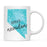 Andaz Press 11oz Black Homesick Watercolor US State Coffee Mug-Set of 1-Andaz Press-Nevada-