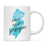 Andaz Press 11oz Black Homesick Watercolor US State Coffee Mug-Set of 1-Andaz Press-New Jersey-