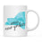 Andaz Press 11oz Black Homesick Watercolor US State Coffee Mug-Set of 1-Andaz Press-New York-