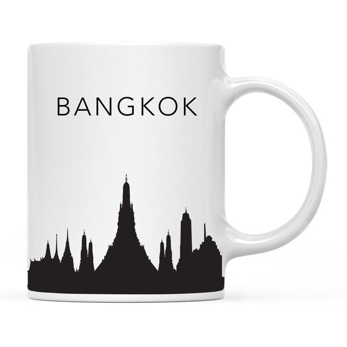 Andaz Press 11oz City Skyline Tourist Travel Souvenir Coffee Mug-Set of 1-Andaz Press-Bangkok Thailand-