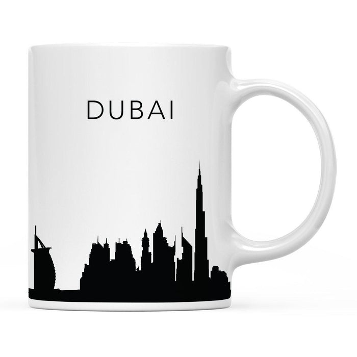 Andaz Press 11oz City Skyline Tourist Travel Souvenir Coffee Mug-Set of 1-Andaz Press-Dubai UAE-