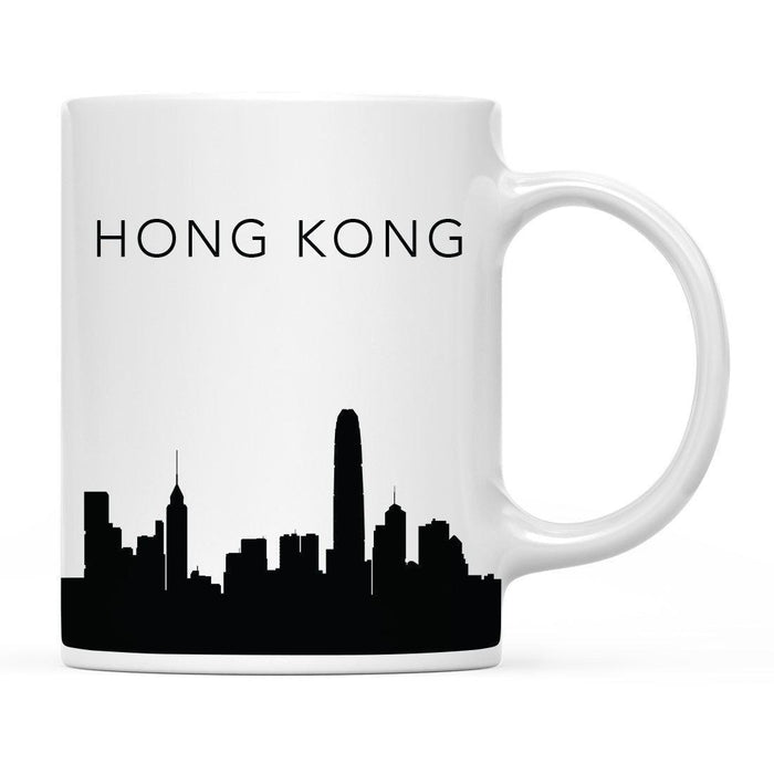 Andaz Press 11oz City Skyline Tourist Travel Souvenir Coffee Mug-Set of 1-Andaz Press-Hong Kong-