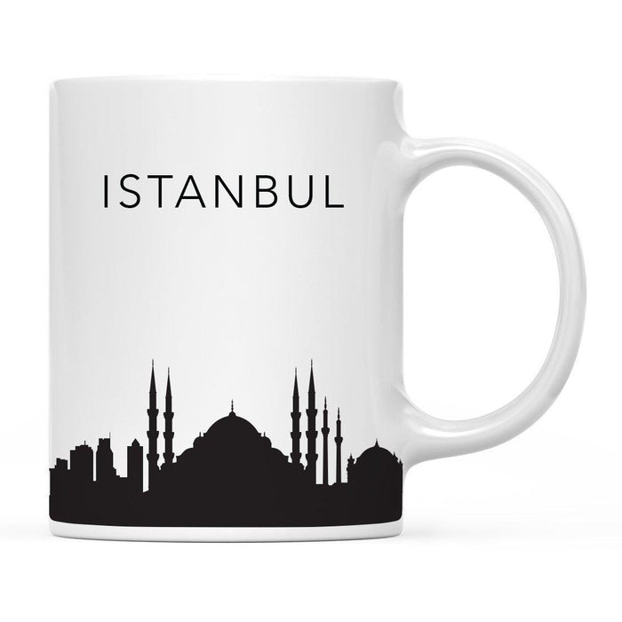 Andaz Press 11oz City Skyline Tourist Travel Souvenir Coffee Mug-Set of 1-Andaz Press-Istanbul Turkey-
