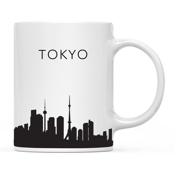 Andaz Press 11oz City Skyline Tourist Travel Souvenir Coffee Mug-Set of 1-Andaz Press-Tokyo Japan-