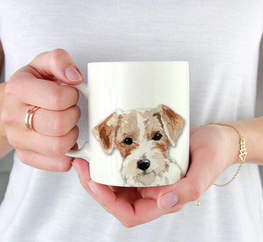 Andaz Press 11oz Close Up Dog Coffee Mug-Set of 1-Andaz Press-Wire Haired Jack Russell-