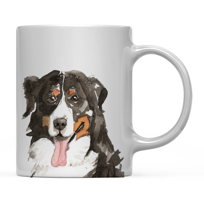 Andaz Press 11oz Close Up Dog Coffee Mug-Set of 1-Andaz Press-Bernese Mountain-