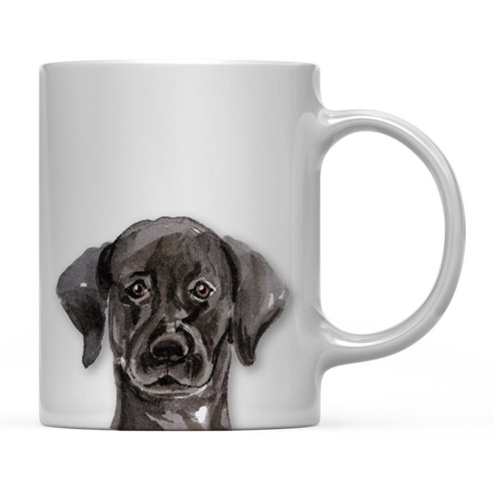 Andaz Press 11oz Close Up Dog Coffee Mug-Set of 1-Andaz Press-Black Lab Labrador-