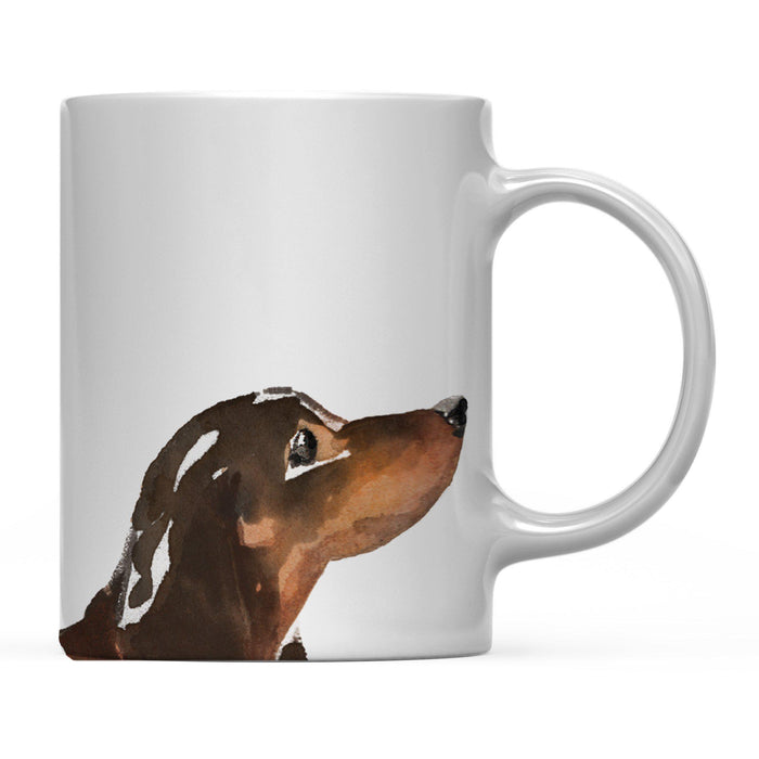 Andaz Press 11oz Close Up Dog Coffee Mug-Set of 1-Andaz Press-Black and Tan Dachshund-