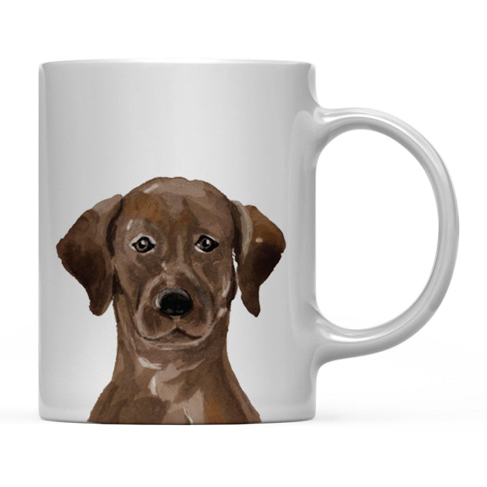 Andaz Press 11oz Close Up Dog Coffee Mug-Set of 1-Andaz Press-Brown Labrador Retriever-