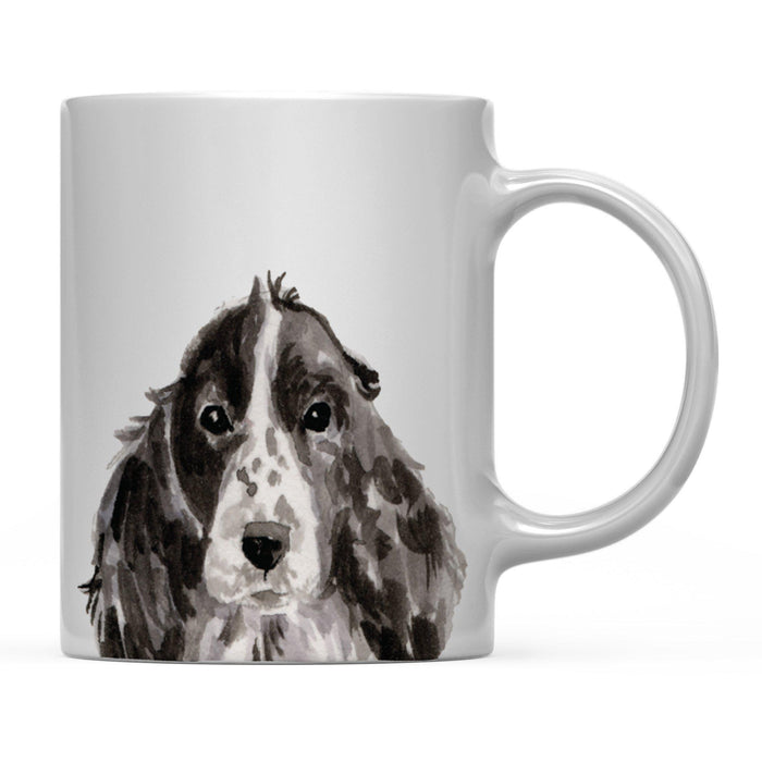 Andaz Press 11oz Close Up Dog Coffee Mug-Set of 1-Andaz Press-Cocker Spaniel-