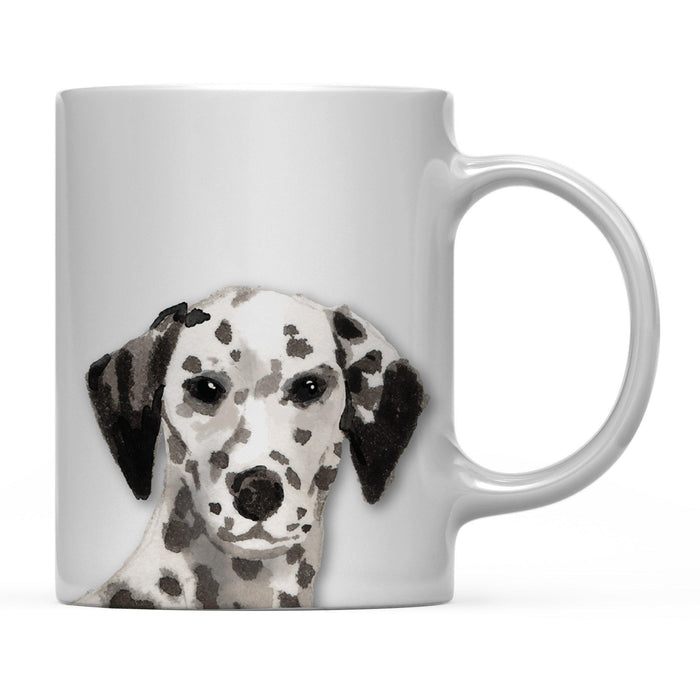 Andaz Press 11oz Close Up Dog Coffee Mug-Set of 1-Andaz Press-Dalmatian-