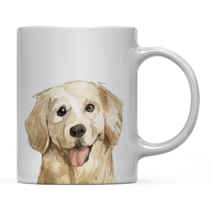 Andaz Press 11oz Close Up Dog Coffee Mug-Set of 1-Andaz Press-Golden Retriever-