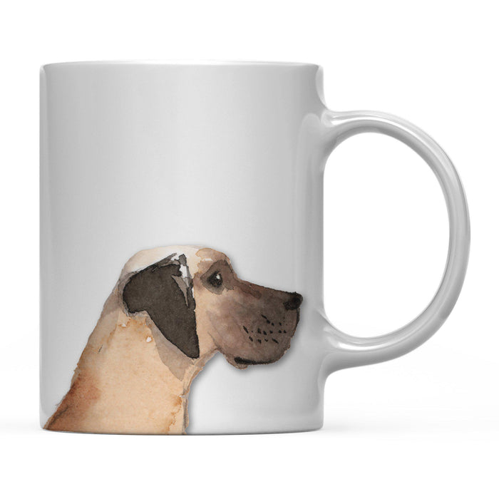 Andaz Press 11oz Close Up Dog Coffee Mug-Set of 1-Andaz Press-Great Dane-