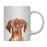 Andaz Press 11oz Close Up Dog Coffee Mug-Set of 1-Andaz Press-Hungarian Vizsla-