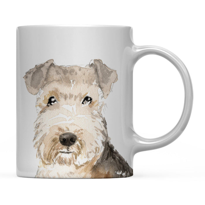 Andaz Press 11oz Close Up Dog Coffee Mug-Set of 1-Andaz Press-Lakeland Terrier-