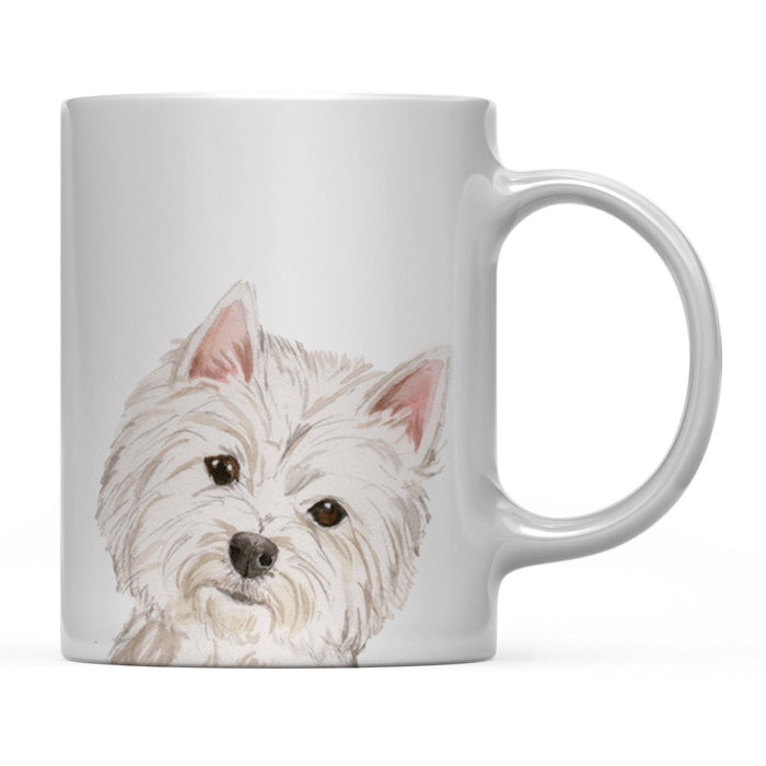 Andaz Press 11oz Close Up Dog Coffee Mug-Set of 1-Andaz Press-Westie-
