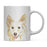 Andaz Press 11oz Close Up Dog Coffee Mug-Set of 1-Andaz Press-White Collie-
