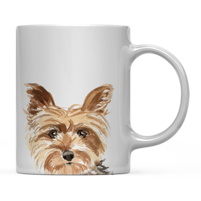 Andaz Press 11oz Close Up Dog Coffee Mug-Set of 1-Andaz Press-Yorkshire-