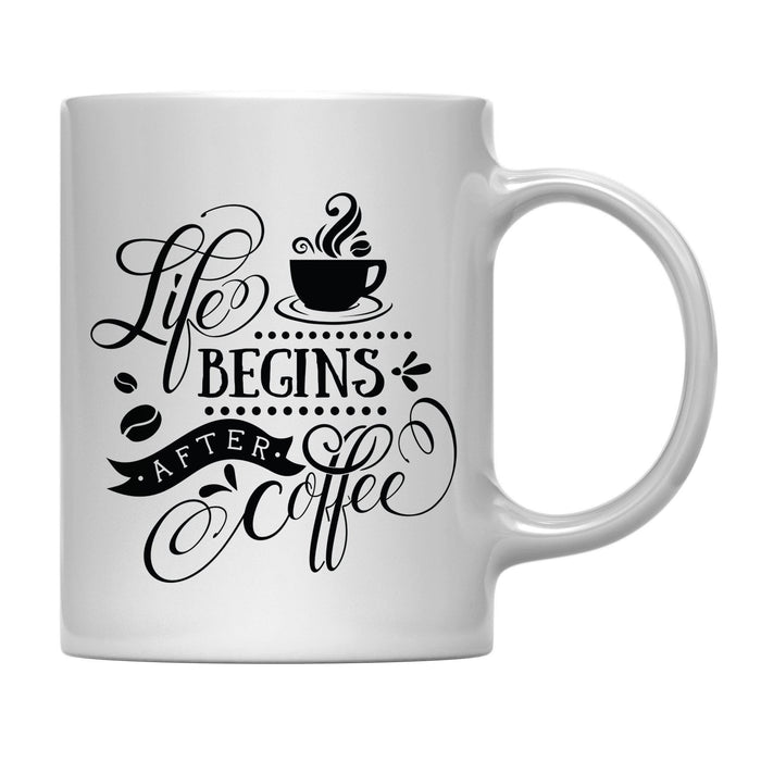 Andaz Press 11oz Coffee Lover Coffee Mug-Set of 1-Andaz Press-Life Begins After Coffee-