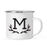 Andaz Press 11oz Deer Antler Monogram Campfire Coffee Mug-Set of 1-Andaz Press-A-