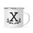 Andaz Press 11oz Deer Antler Monogram Campfire Coffee Mug-Set of 1-Andaz Press-A-