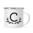 Andaz Press 11oz Deer Antler Monogram Campfire Coffee Mug-Set of 1-Andaz Press-A-