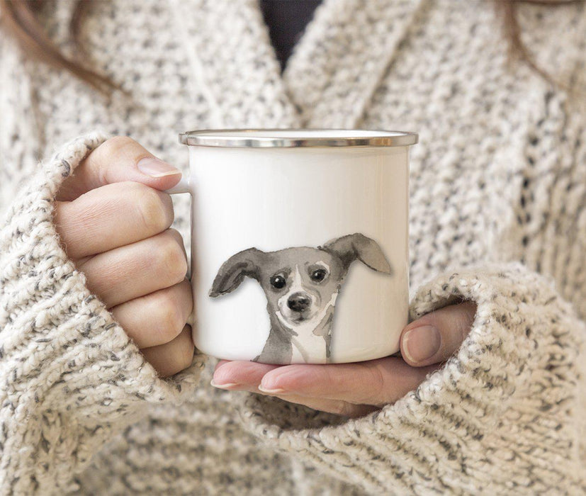 Andaz Press 11oz Dogs Up Close Campfire Coffee Mug-Set of 1-Andaz Press-Wire Haired Jack Russell-