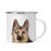 Andaz Press 11oz Dogs Up Close Campfire Coffee Mug-Set of 1-Andaz Press-German ShepHim Herd-