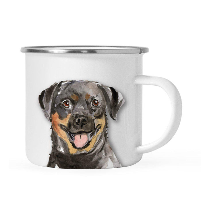 Andaz Press 11oz Dogs Up Close Campfire Coffee Mug-Set of 1-Andaz Press-Rottweiler-