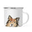 Andaz Press 11oz Dogs Up Close Campfire Coffee Mug-Set of 1-Andaz Press-Shetland Sheepdog-