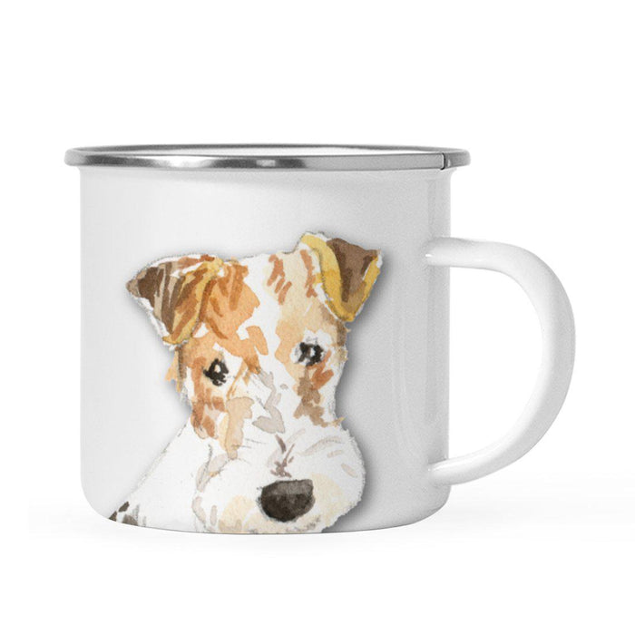 Andaz Press 11oz Dogs Up Close Campfire Coffee Mug-Set of 1-Andaz Press-Wire Haired-