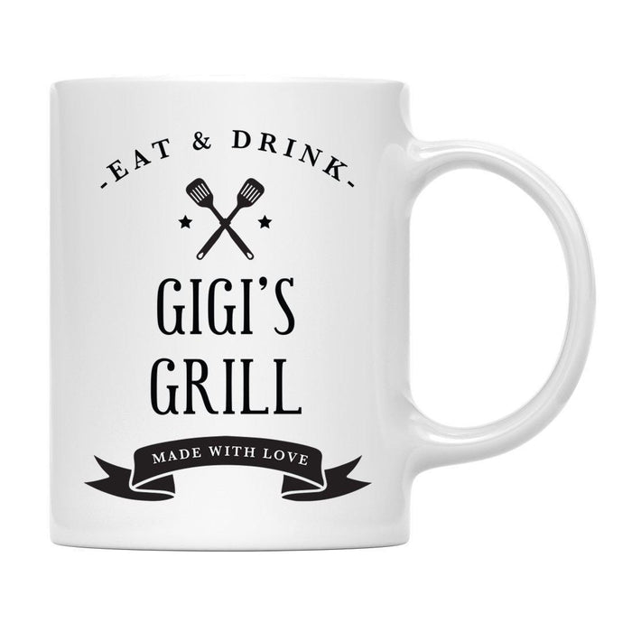 Andaz Press 11oz Eat And Drink Grill Coffee Mug-Set of 1-Andaz Press-Abuela-