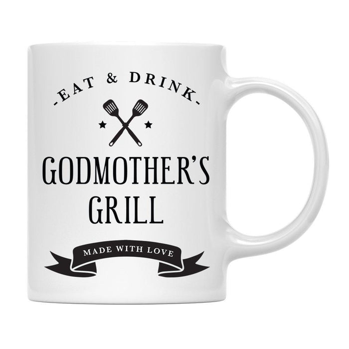 Andaz Press 11oz Eat And Drink Grill Coffee Mug-Set of 1-Andaz Press-Abuela-