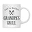 Andaz Press 11oz Eat And Drink Grill Coffee Mug-Set of 1-Andaz Press-Abuela-