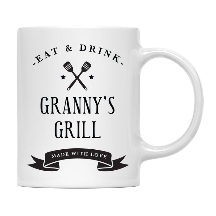 Andaz Press 11oz Eat And Drink Grill Coffee Mug-Set of 1-Andaz Press-Abuela-