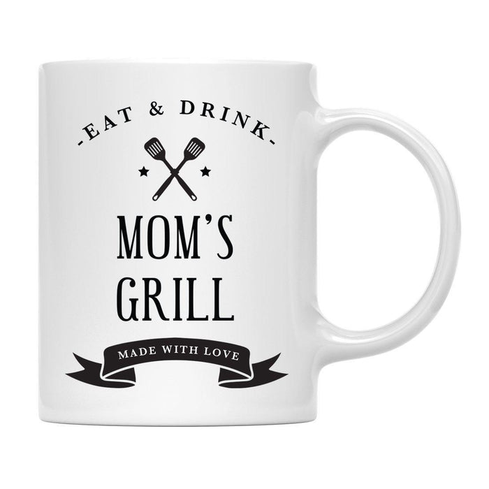 Andaz Press 11oz Eat And Drink Grill Coffee Mug-Set of 1-Andaz Press-Abuela-