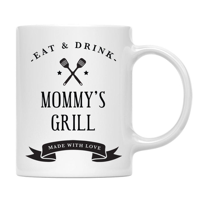 Andaz Press 11oz Eat And Drink Grill Coffee Mug-Set of 1-Andaz Press-Abuela-