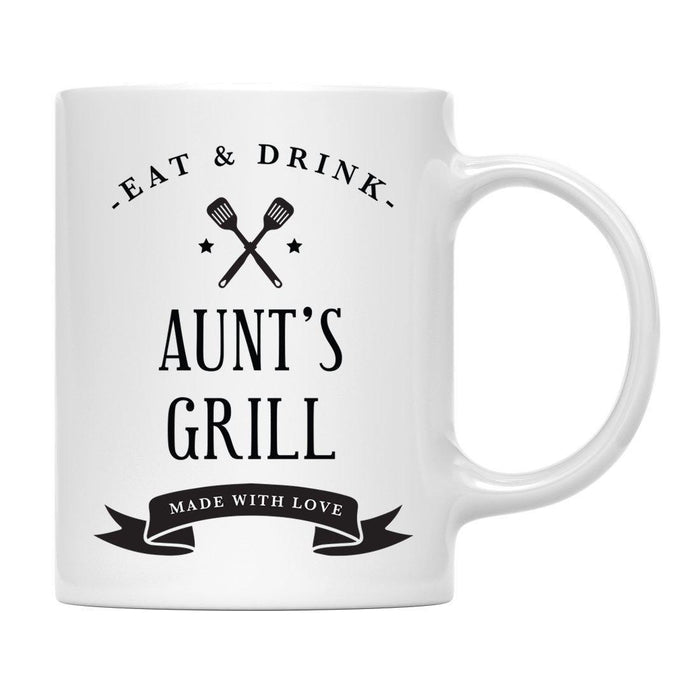 Andaz Press 11oz Eat And Drink Grill Coffee Mug-Set of 1-Andaz Press-Abuela-