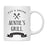 Andaz Press 11oz Eat And Drink Grill Coffee Mug-Set of 1-Andaz Press-Abuela-