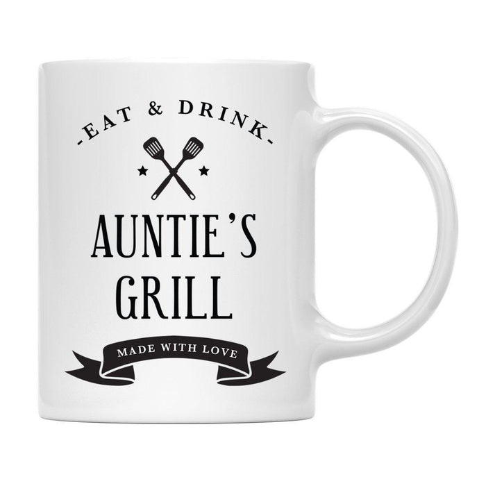 Andaz Press 11oz Eat And Drink Grill Coffee Mug-Set of 1-Andaz Press-Abuela-