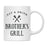 Andaz Press 11oz Eat And Drink Grill Coffee Mug-Set of 1-Andaz Press-Abuela-