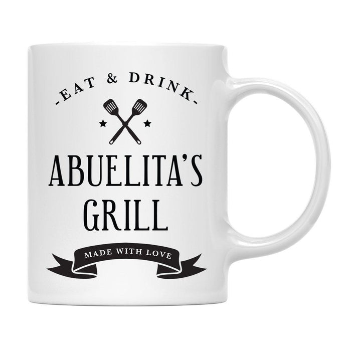 Andaz Press 11oz Eat And Drink Grill Coffee Mug-Set of 1-Andaz Press-Abuelita-