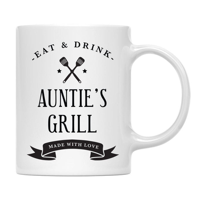 Andaz Press 11oz Eat And Drink Grill Coffee Mug-Set of 1-Andaz Press-Auntie-
