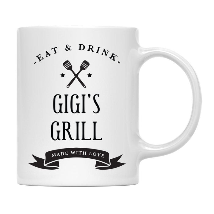 Andaz Press 11oz Eat And Drink Grill Coffee Mug-Set of 1-Andaz Press-Gigi-
