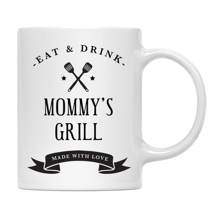 Andaz Press 11oz Eat And Drink Grill Coffee Mug-Set of 1-Andaz Press-Mommy-