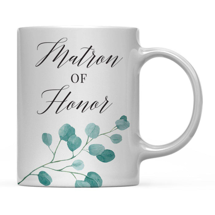 Andaz Press 11oz Eucalyptus Leaves Greenery Coffee Mug-Set of 1-Andaz Press-Matron of Honor-