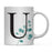 Andaz Press 11oz Eucalyptus Leaves Greenery Monogram Coffee Mug-Set of 1-Andaz Press-U-