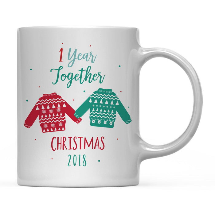 Andaz Press 11oz Family Fair Isle Ugly Sweater Coffee Mug-Set of 1-Andaz Press-Mommy Daddy-