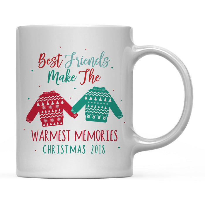 Andaz Press 11oz Family Fair Isle Ugly Sweater Coffee Mug-Set of 1-Andaz Press-Mommy Daddy-